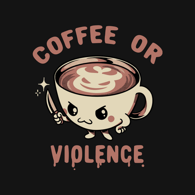 Coffee Or Violence-None-Basic Tote-Bag-tobefonseca