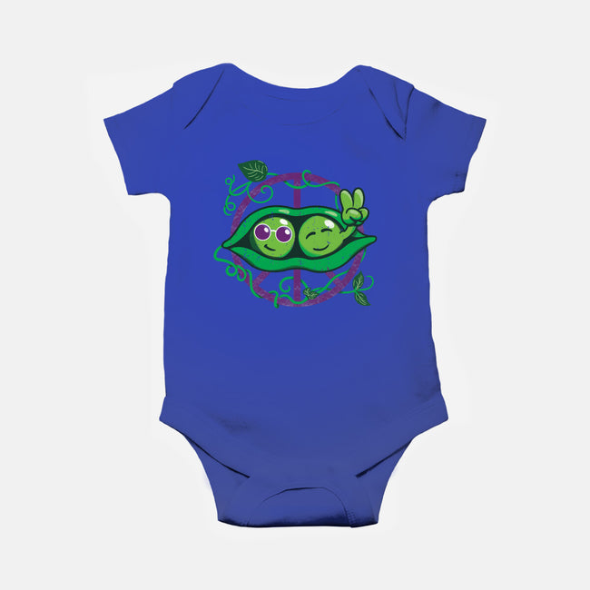Give Peas A Chance-Baby-Basic-Onesie-SeamusAran