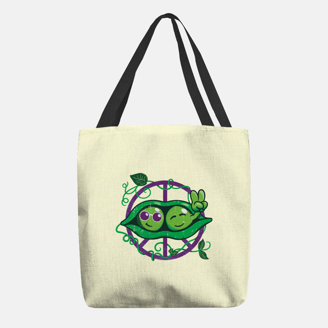 Give Peas A Chance-None-Basic Tote-Bag-SeamusAran