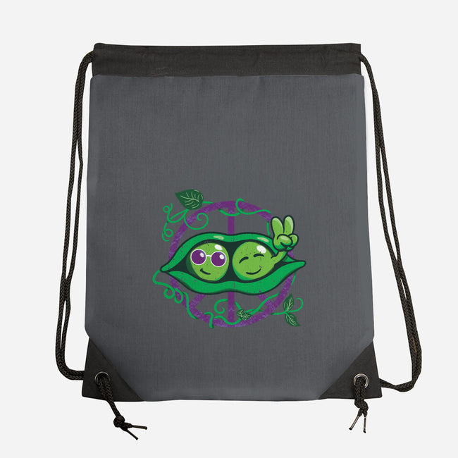 Give Peas A Chance-None-Drawstring-Bag-SeamusAran