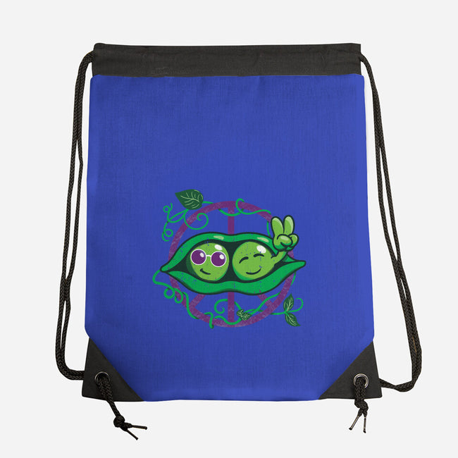 Give Peas A Chance-None-Drawstring-Bag-SeamusAran