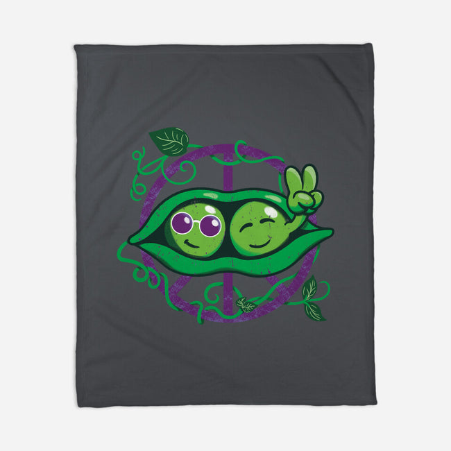 Give Peas A Chance-None-Fleece-Blanket-SeamusAran
