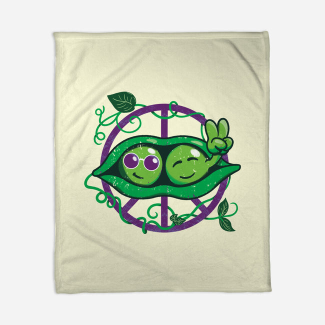 Give Peas A Chance-None-Fleece-Blanket-SeamusAran