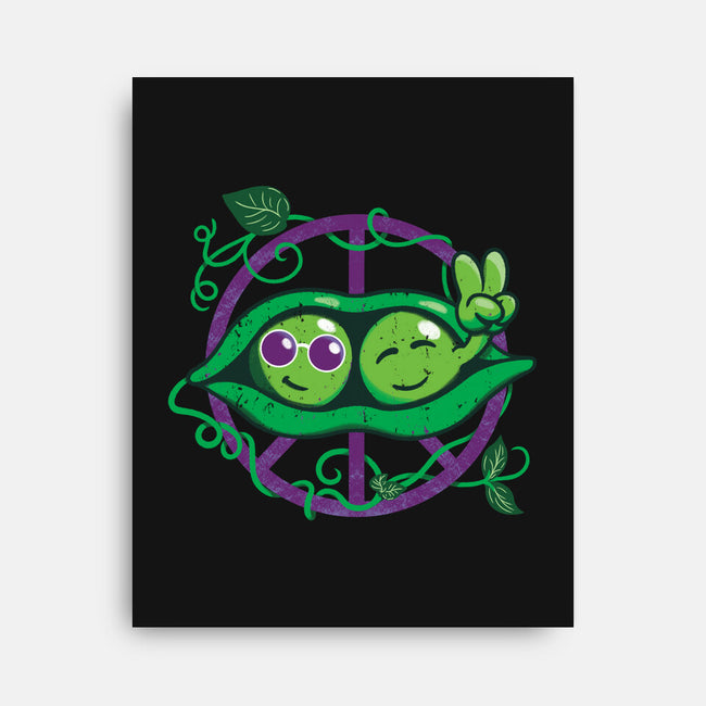 Give Peas A Chance-None-Stretched-Canvas-SeamusAran