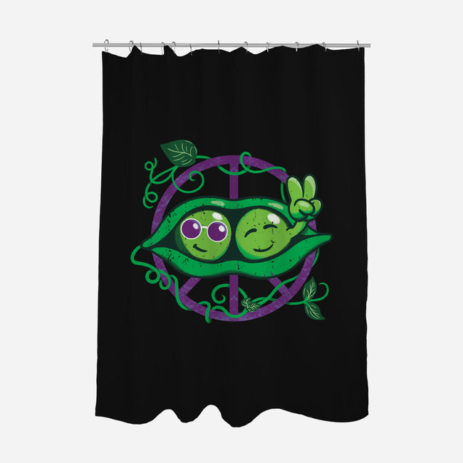 Give Peas A Chance-None-Polyester-Shower Curtain-SeamusAran