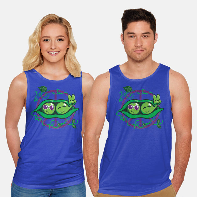 Give Peas A Chance-Unisex-Basic-Tank-SeamusAran