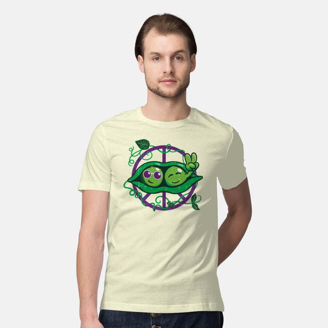 Give Peas A Chance-Mens-Premium-Tee-SeamusAran