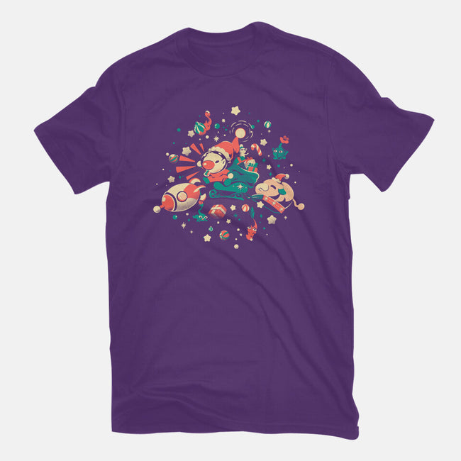 Happy Lil Xmas-Womens-Fitted-Tee-Estudio Horta