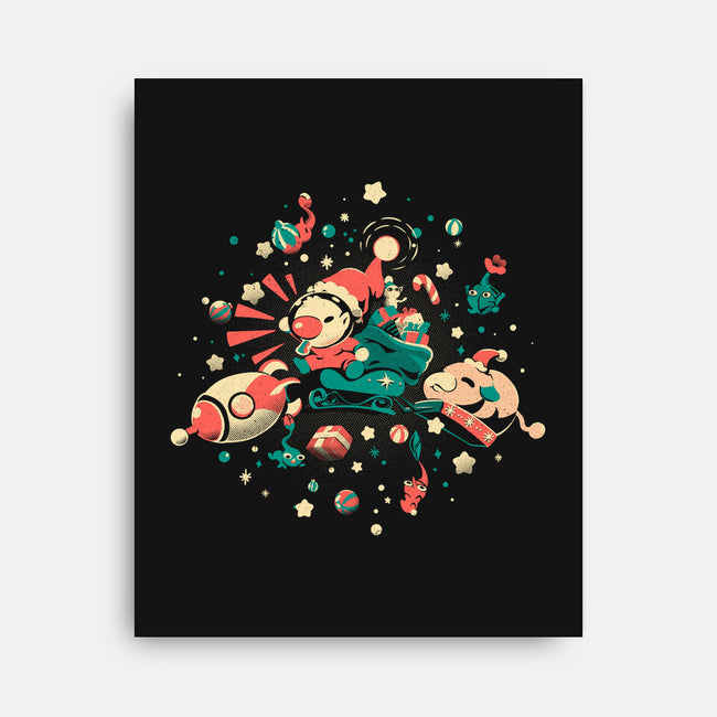 Happy Lil Xmas-None-Stretched-Canvas-Estudio Horta