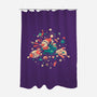 Happy Lil Xmas-None-Polyester-Shower Curtain-Estudio Horta