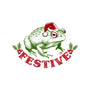 Festive Frog-Mens-Basic-Tee-worlddominationforcats