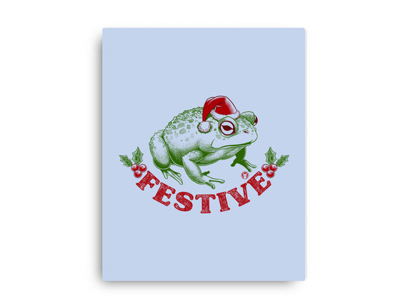 Festive Frog