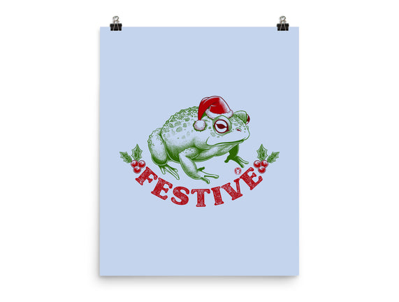 Festive Frog