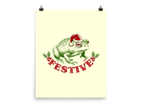 Festive Frog
