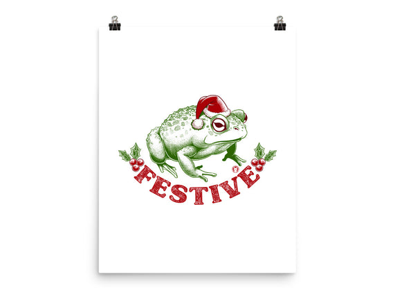 Festive Frog