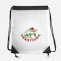 Festive Frog-None-Drawstring-Bag-worlddominationforcats