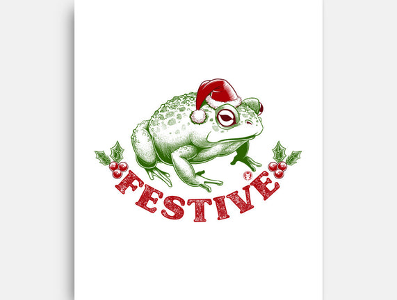 Festive Frog