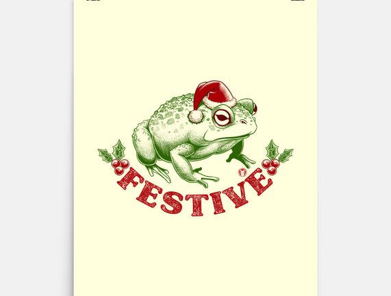 Festive Frog