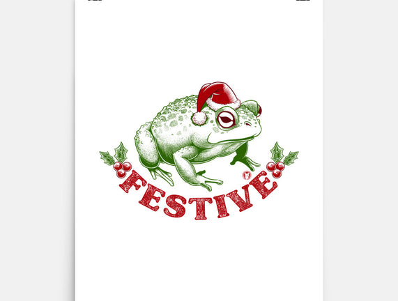 Festive Frog