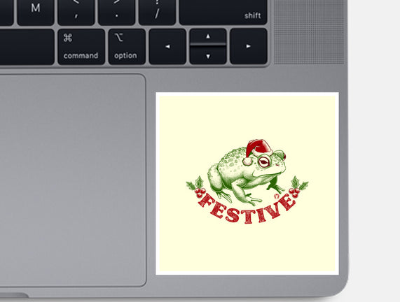 Festive Frog
