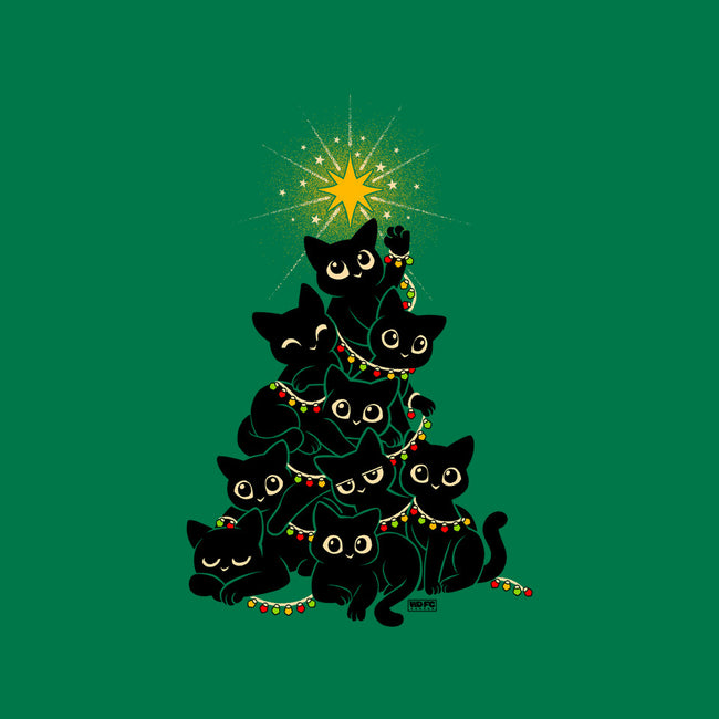 Meowy Christmas Tree-Unisex-Crew Neck-Sweatshirt-worlddominationforcats