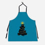 Meowy Christmas Tree-Unisex-Kitchen-Apron-worlddominationforcats