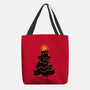 Meowy Christmas Tree-None-Basic Tote-Bag-worlddominationforcats