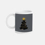 Meowy Christmas Tree-None-Mug-Drinkware-worlddominationforcats