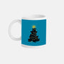 Meowy Christmas Tree-None-Mug-Drinkware-worlddominationforcats