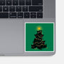 Meowy Christmas Tree-None-Glossy-Sticker-worlddominationforcats