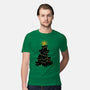 Meowy Christmas Tree-Mens-Premium-Tee-worlddominationforcats