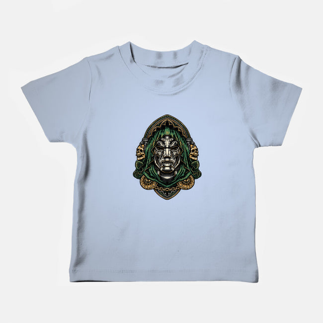 The Inevitable Doomsday-Baby-Basic-Tee-glitchygorilla