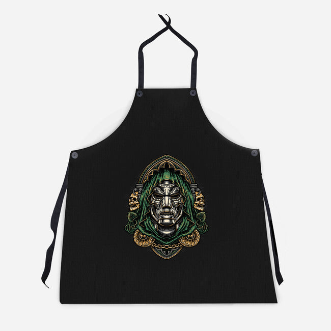 The Inevitable Doomsday-Unisex-Kitchen-Apron-glitchygorilla