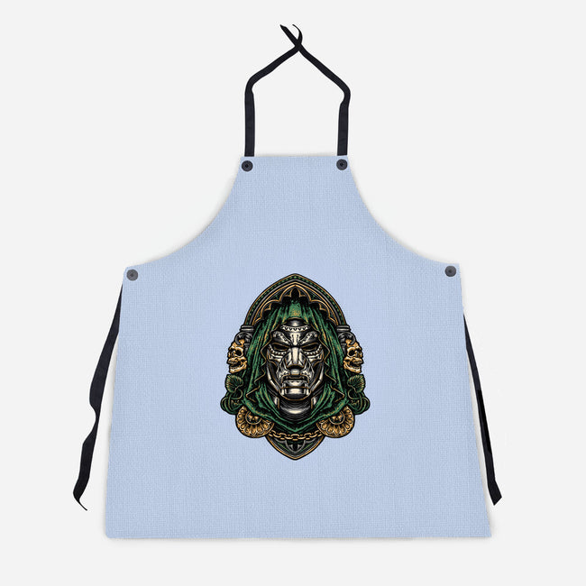 The Inevitable Doomsday-Unisex-Kitchen-Apron-glitchygorilla
