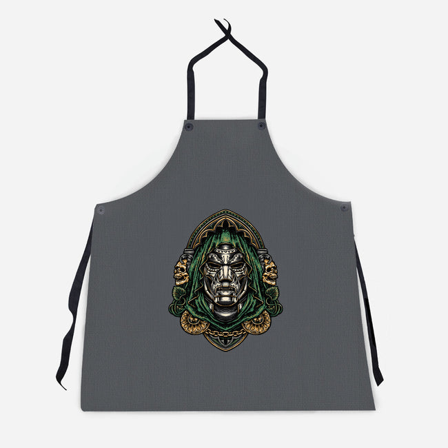 The Inevitable Doomsday-Unisex-Kitchen-Apron-glitchygorilla