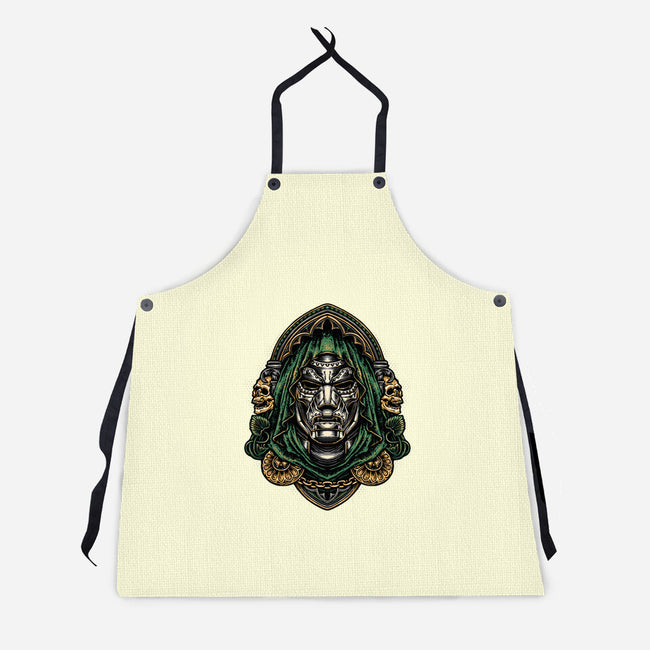 The Inevitable Doomsday-Unisex-Kitchen-Apron-glitchygorilla