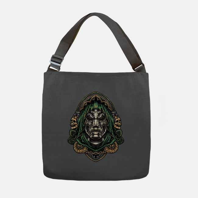 The Inevitable Doomsday-None-Adjustable Tote-Bag-glitchygorilla