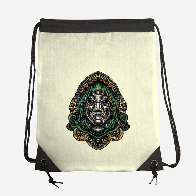 The Inevitable Doomsday-None-Drawstring-Bag-glitchygorilla