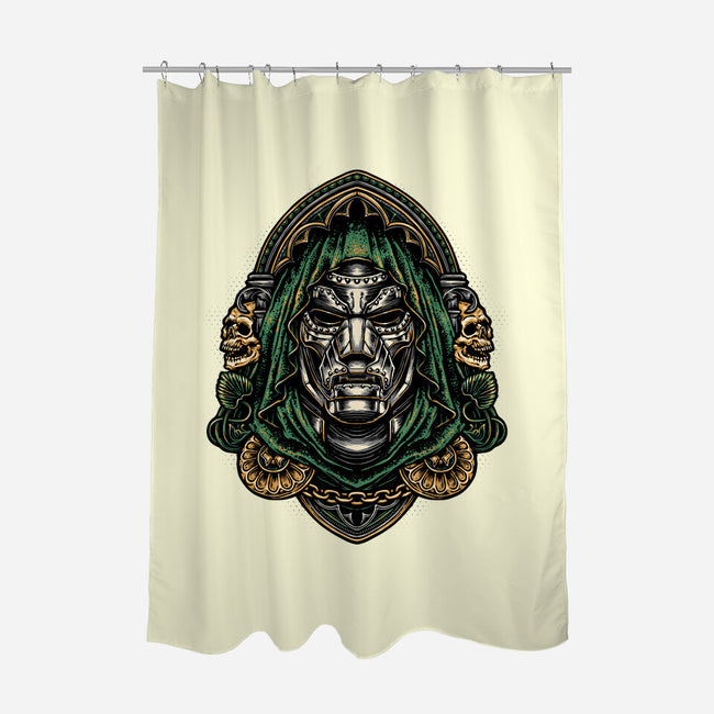 The Inevitable Doomsday-None-Polyester-Shower Curtain-glitchygorilla