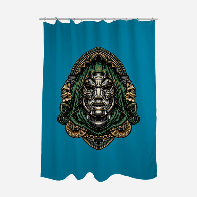The Inevitable Doomsday-None-Polyester-Shower Curtain-glitchygorilla