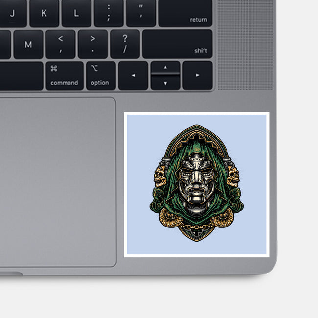 The Inevitable Doomsday-None-Glossy-Sticker-glitchygorilla