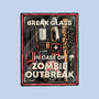 In Case Of Zombie Outbreak-None-Drawstring-Bag-glitchygorilla
