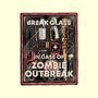 In Case Of Zombie Outbreak-Mens-Premium-Tee-glitchygorilla