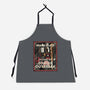 In Case Of Zombie Outbreak-Unisex-Kitchen-Apron-glitchygorilla