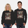 In Case Of Zombie Outbreak-Unisex-Crew Neck-Sweatshirt-glitchygorilla