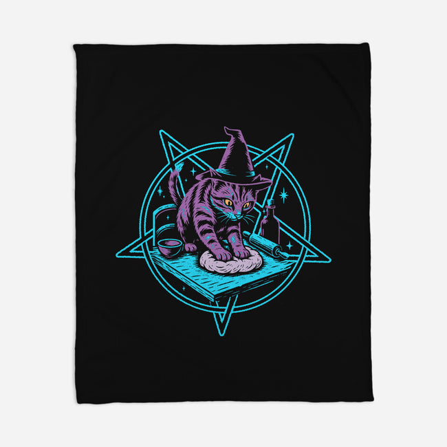 The Dough Summoner-None-Fleece-Blanket-Diego Gurgell