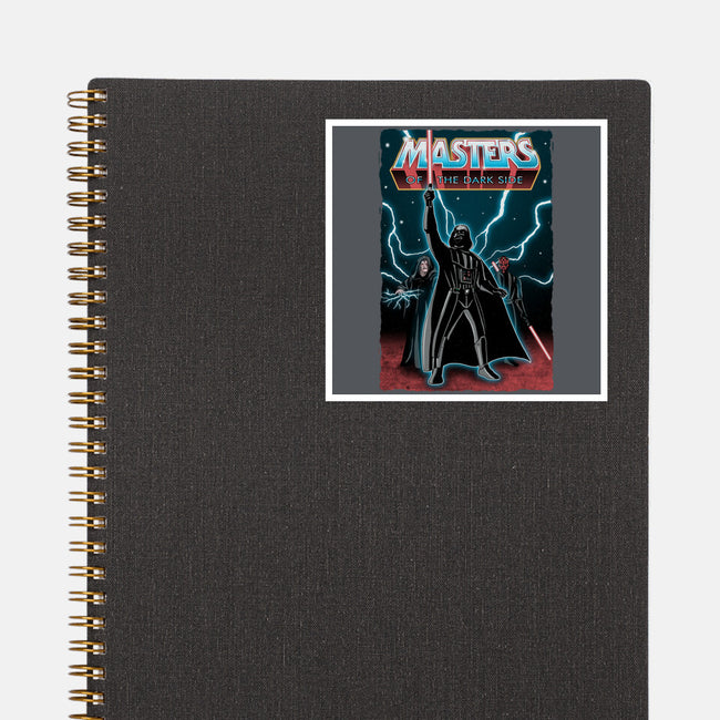Masters Of The Dark Side-None-Glossy-Sticker-NMdesign