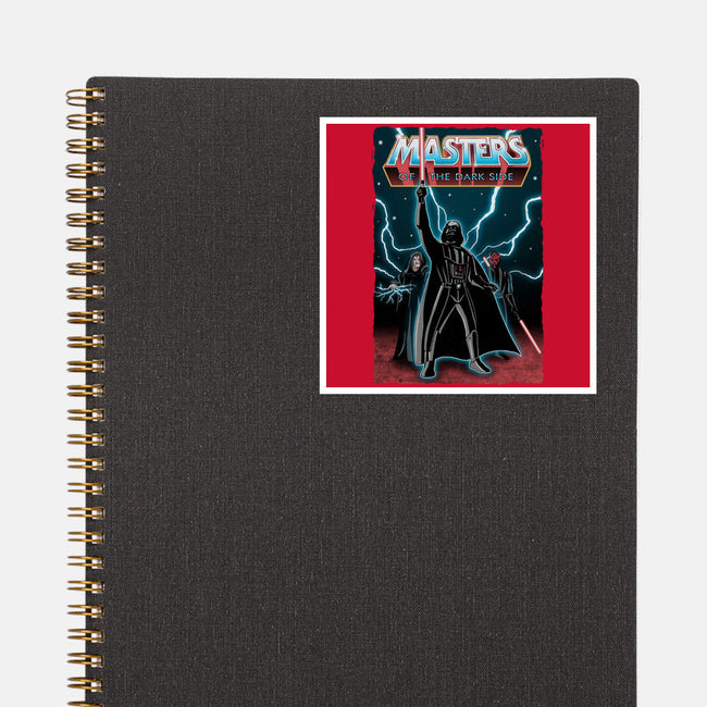 Masters Of The Dark Side-None-Glossy-Sticker-NMdesign