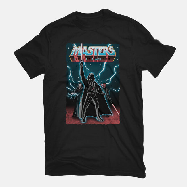 Masters Of The Dark Side-Womens-Fitted-Tee-NMdesign