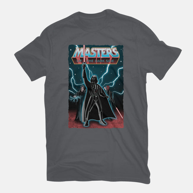 Masters Of The Dark Side-Womens-Fitted-Tee-NMdesign